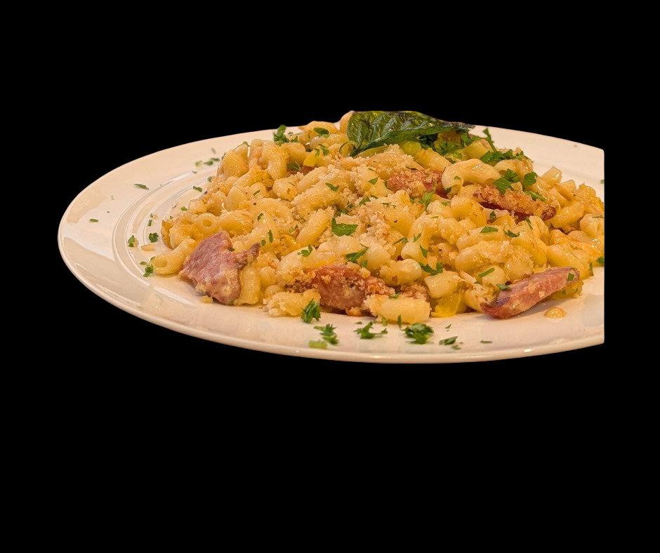 Sausage Mac 'n Cheese.