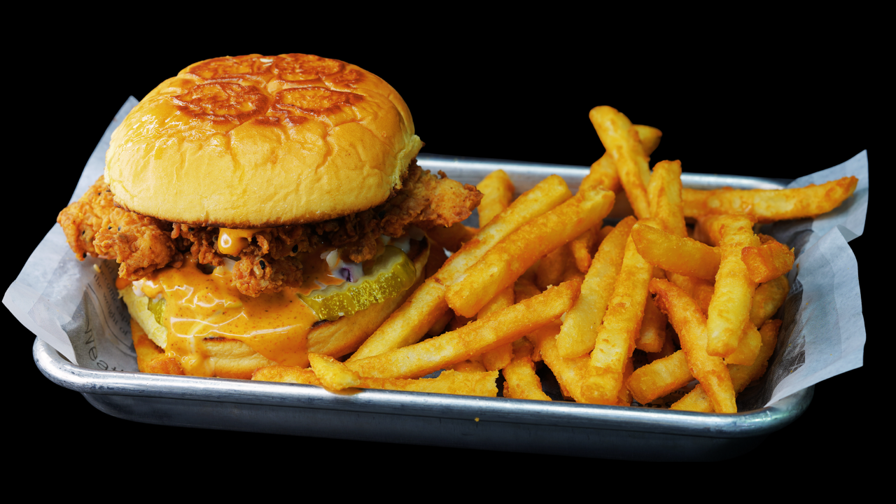 THE NASHVILLE CHICKEN SANDWICH.