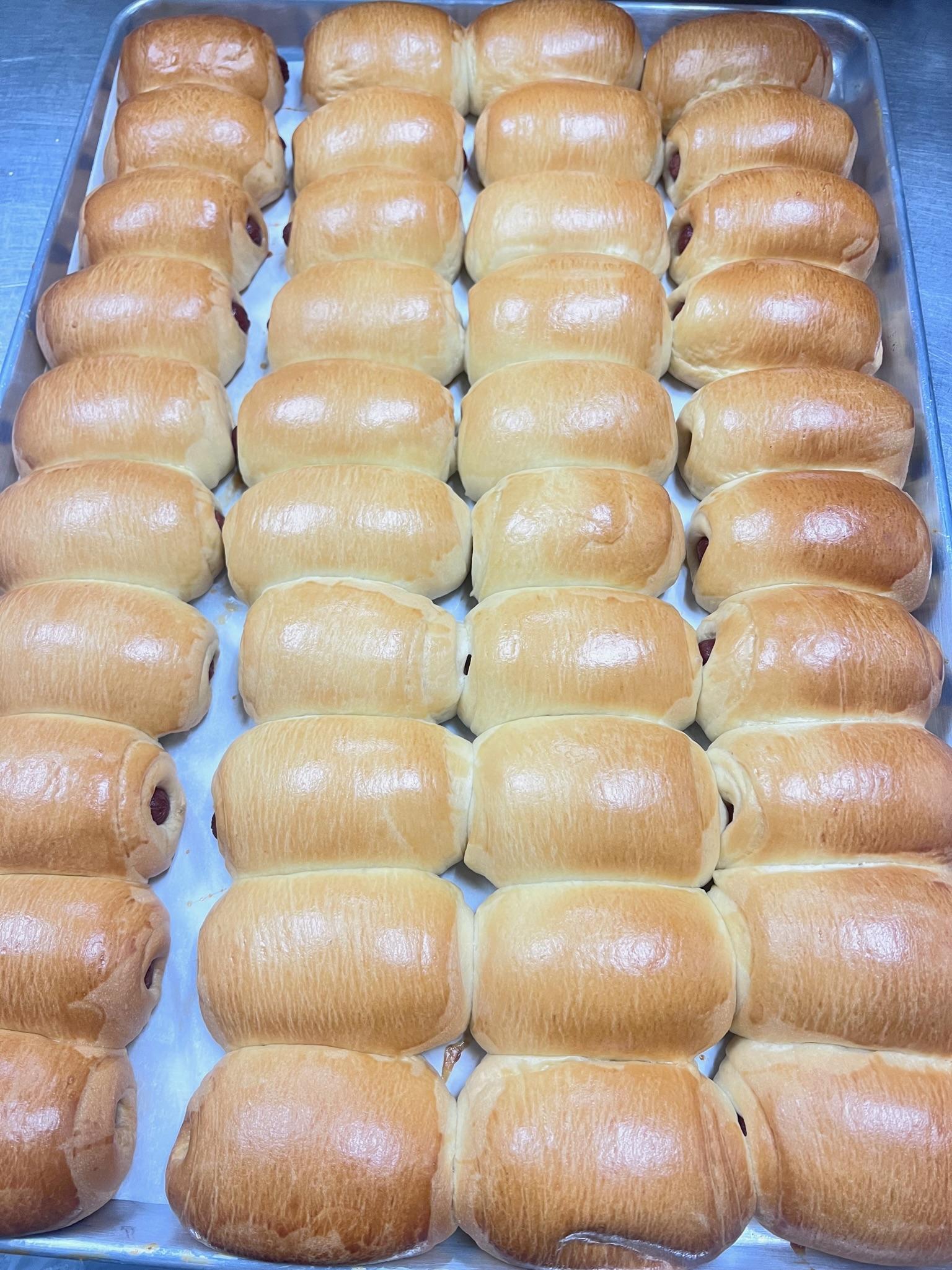 Plain Sausage Kolache.