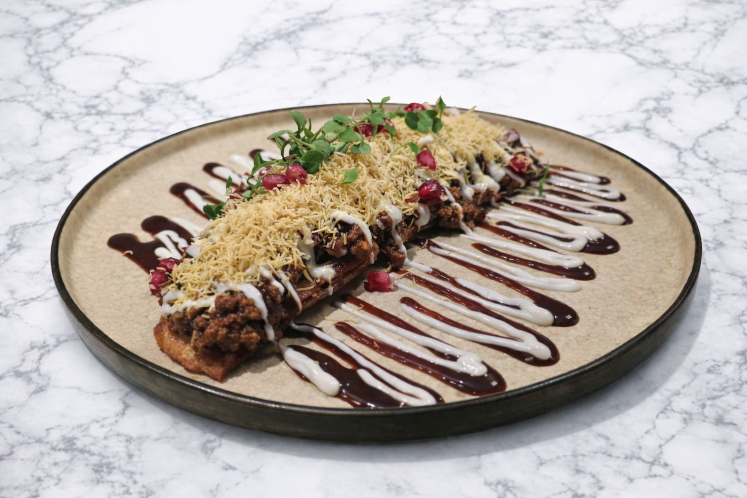 Kheema Bhatura "Chaat".