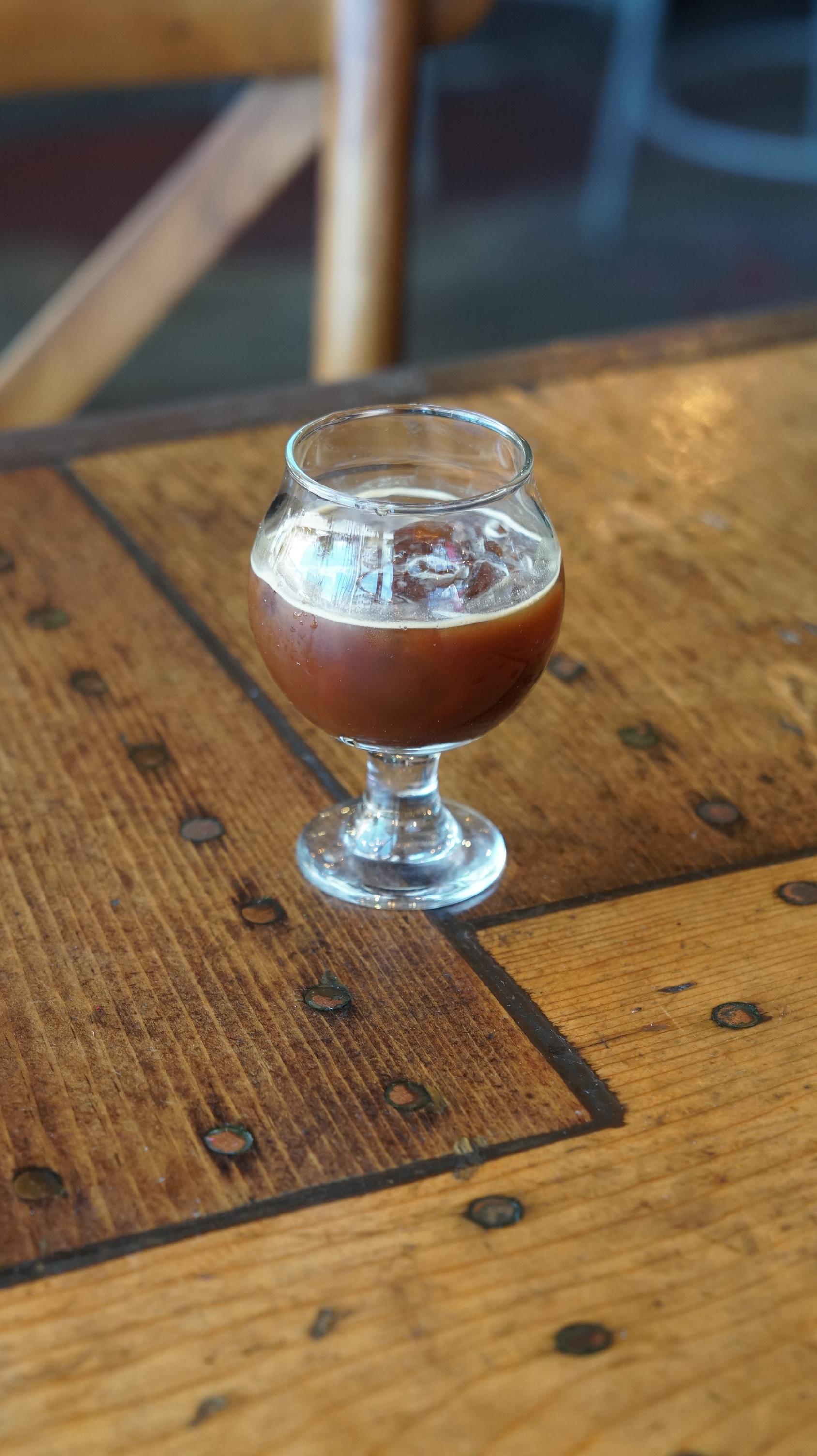 Espresso over Ice.