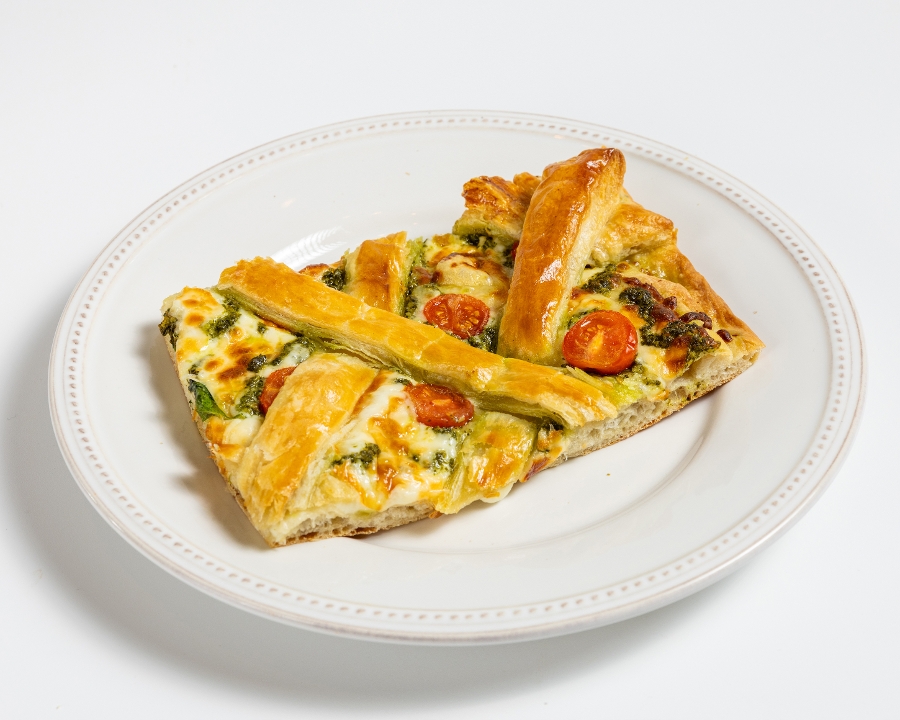 Pesto & Tomato Focaccia.