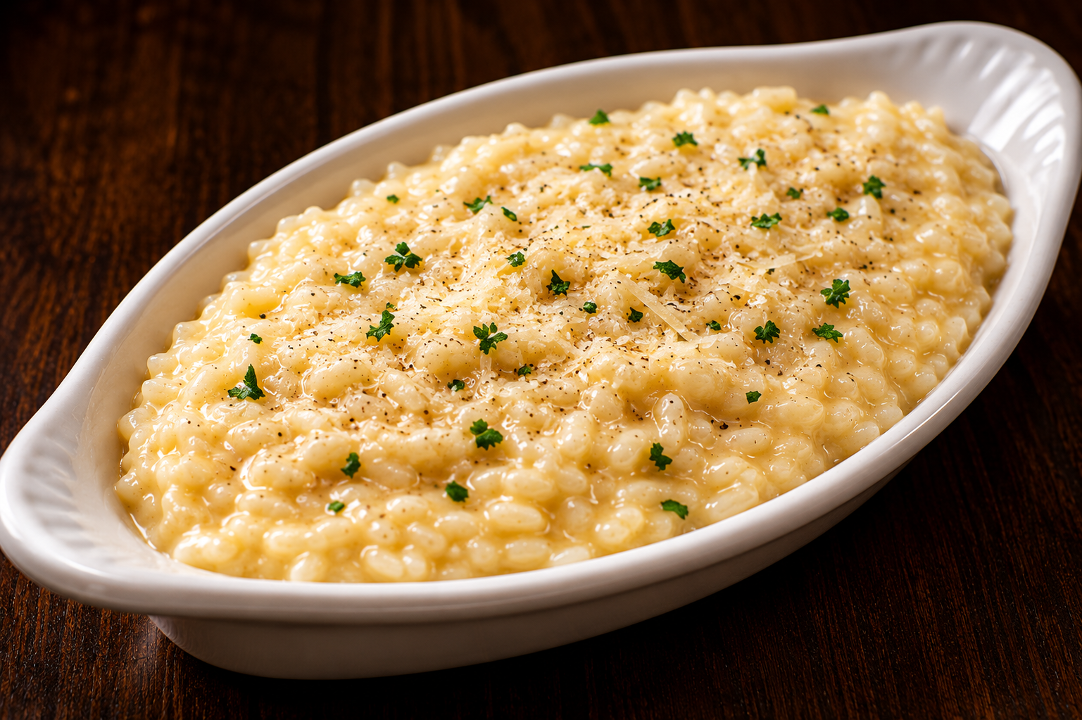 SD Parmesan Risotto.