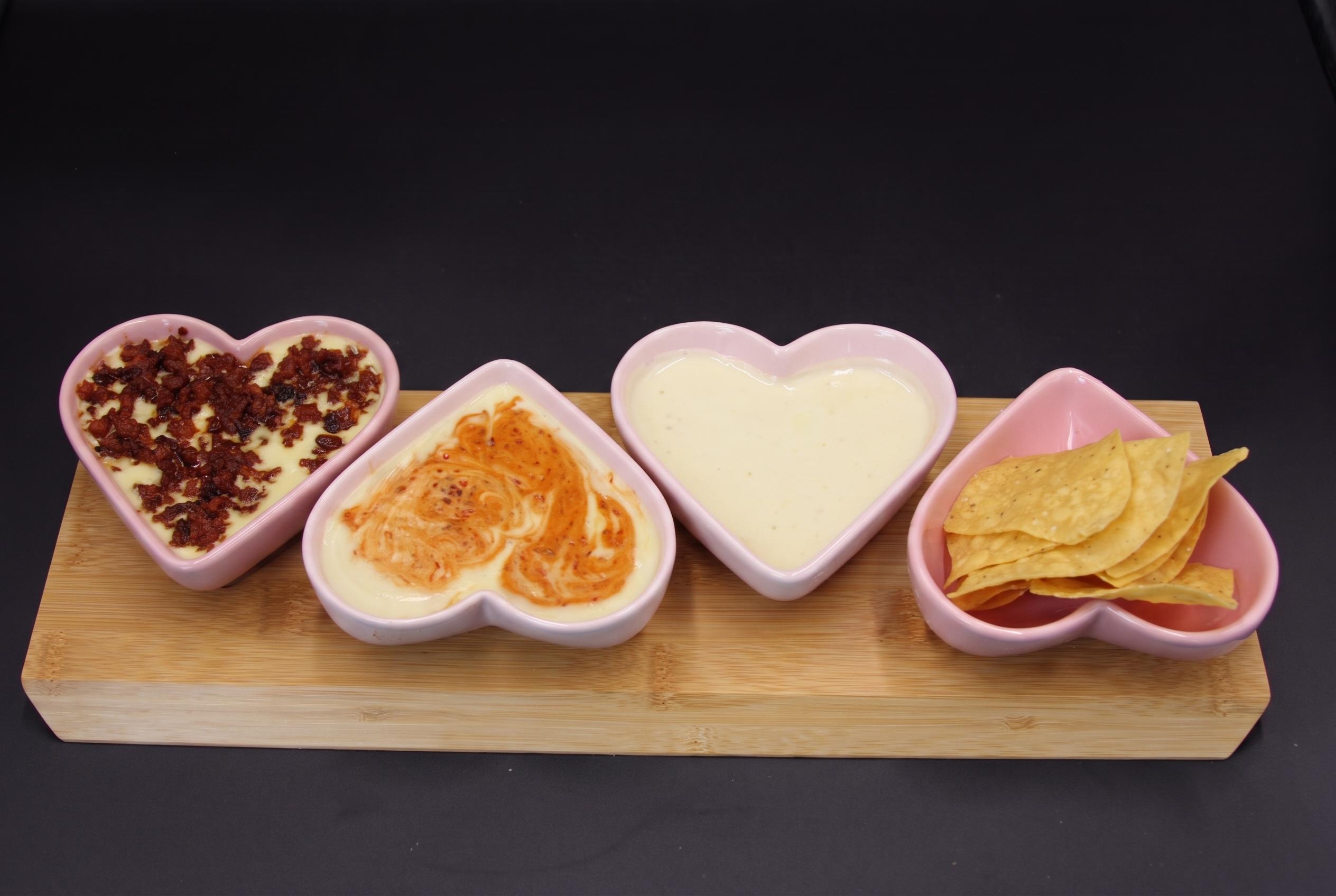 Three Cheese Sampler.