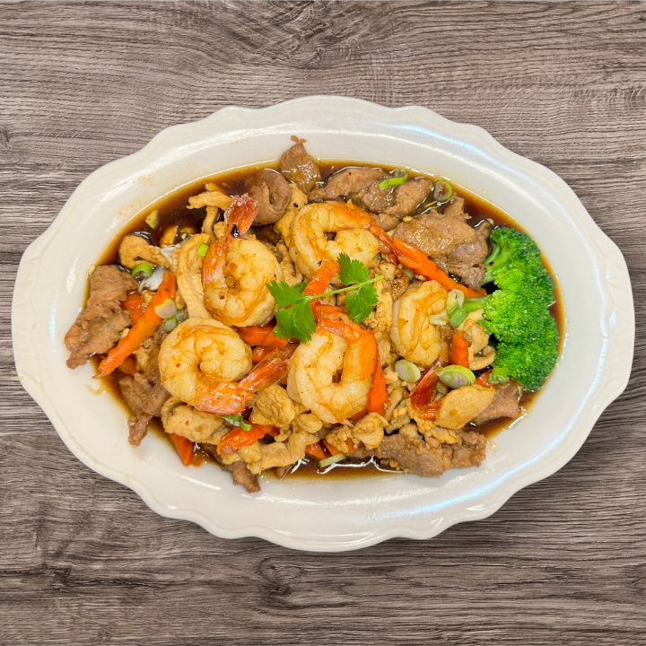 STIR FRY GARLIC PEPPER TRIO.