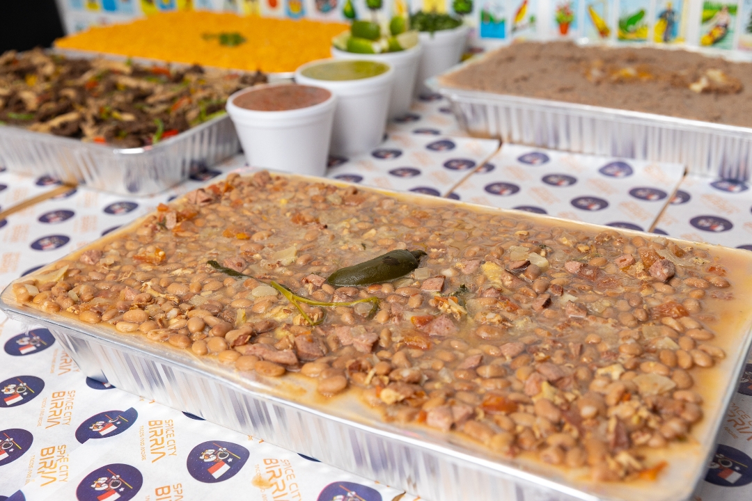 Charro Beans Half Pan.