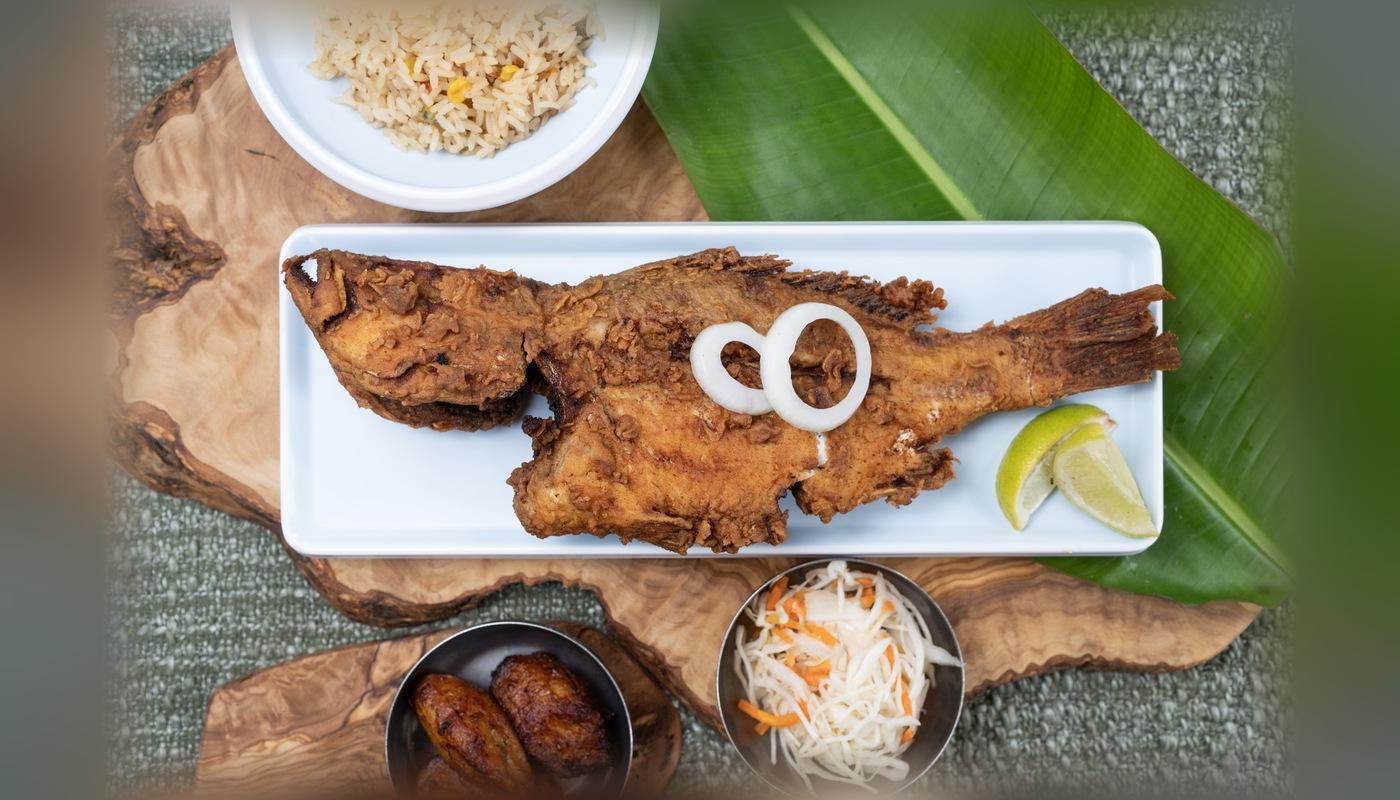Fried Snapper.