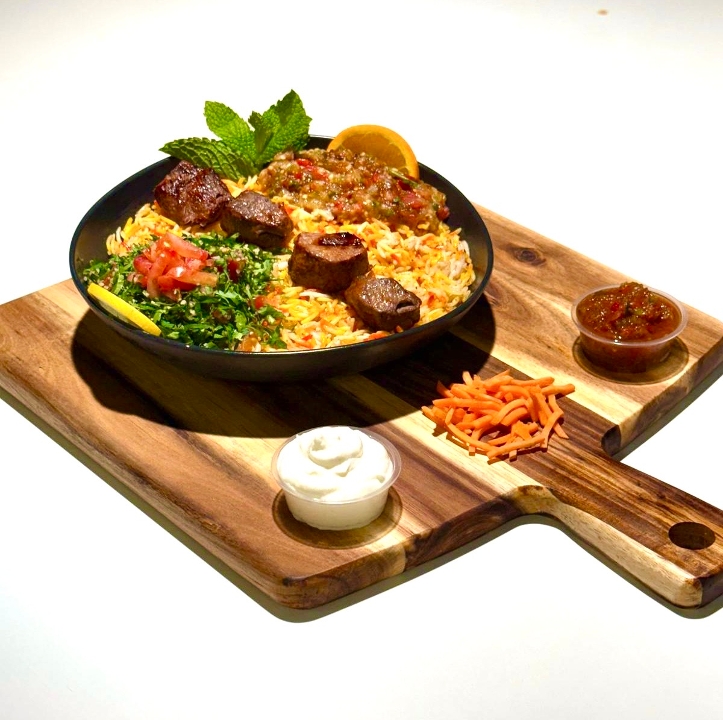 Lamb Kabab Bowl.