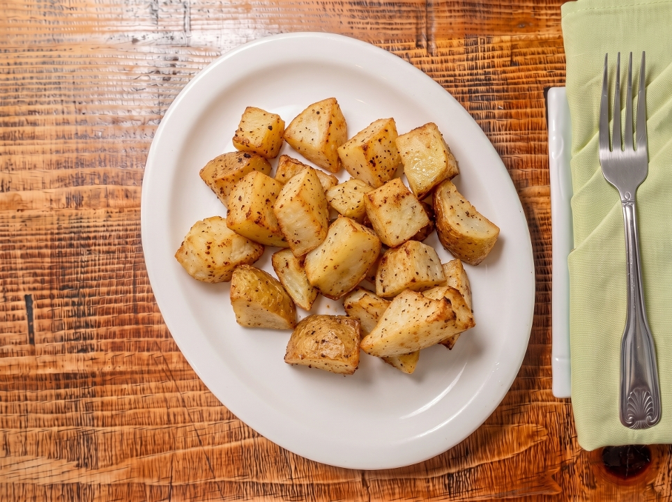 Crispy Potatoes.