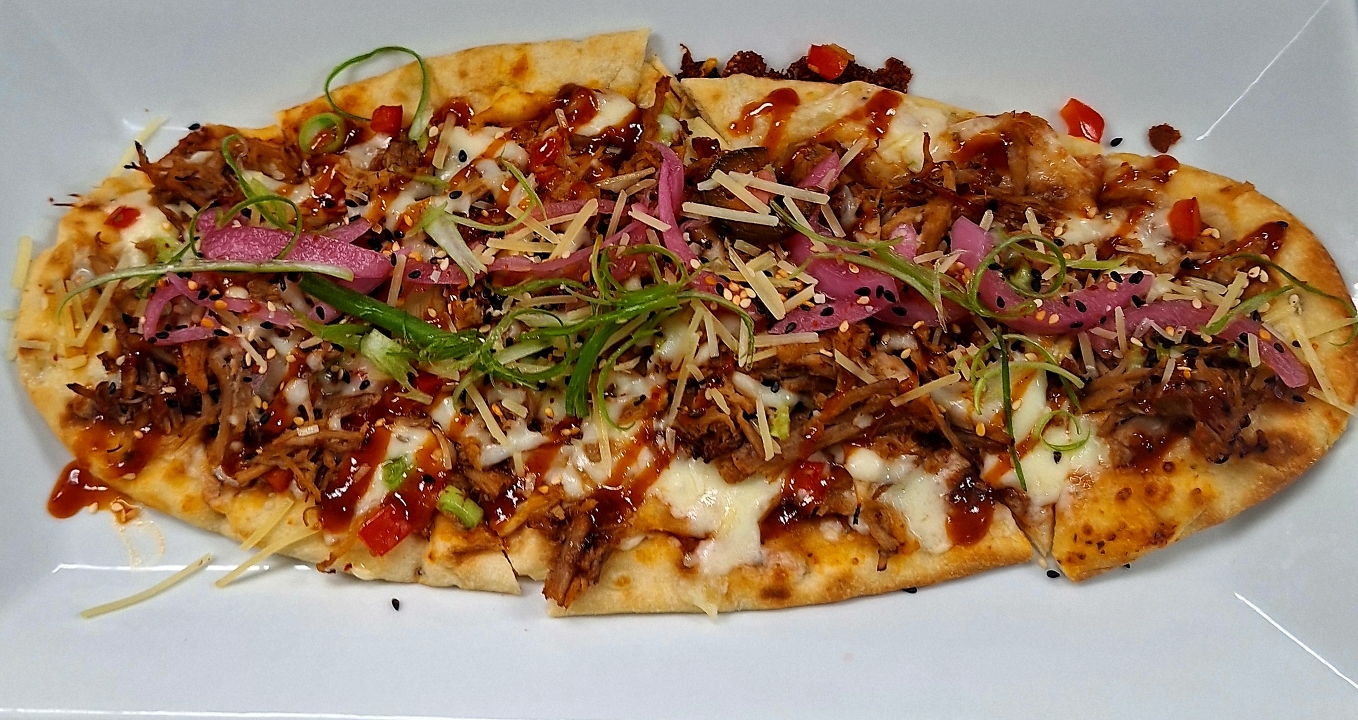Flatbread Korean BBQ Pork.
