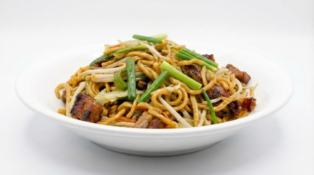 BBQ Pork Chow Mein.