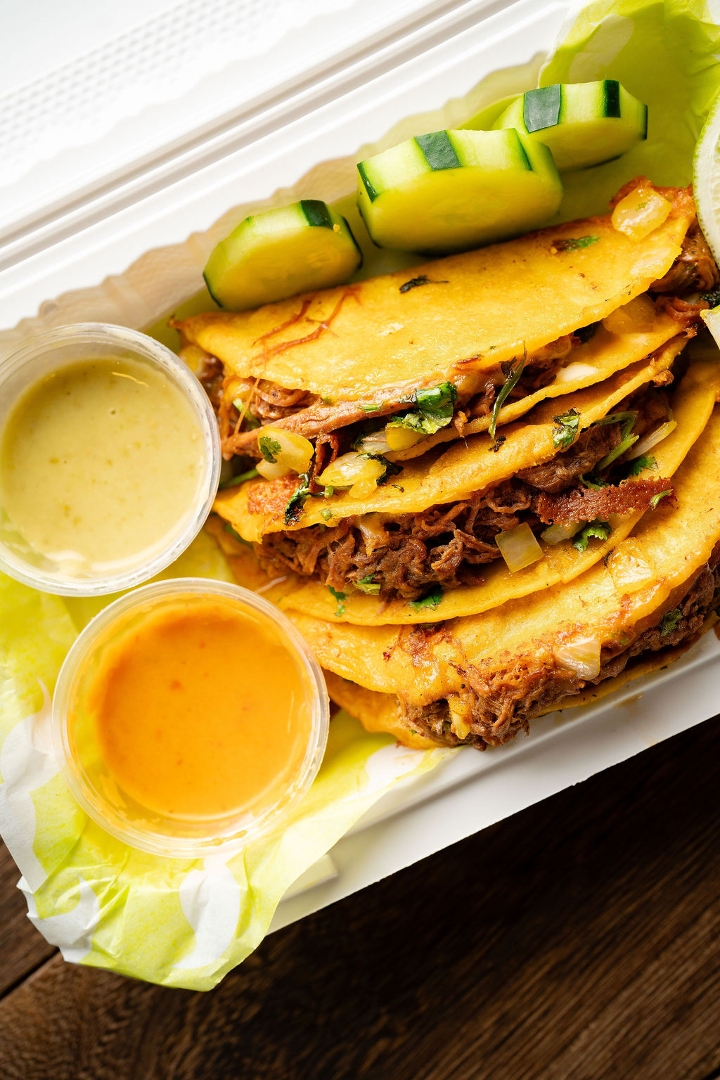 3x Carnitas Tacos.