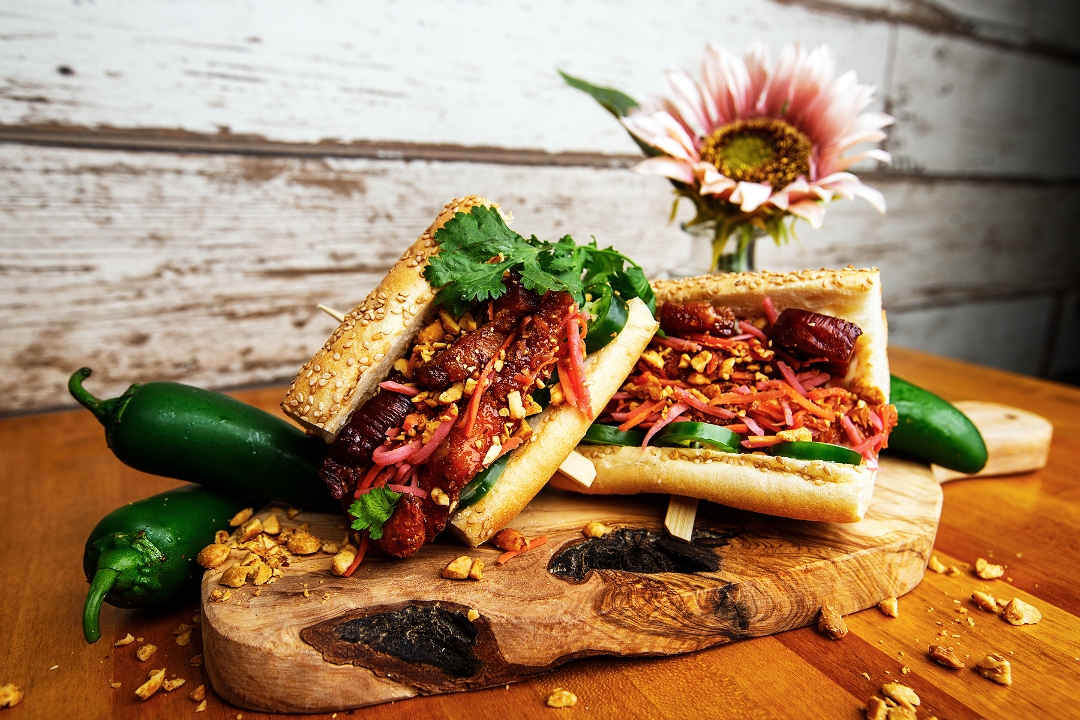 General Tso’s Banh Mi Chicken.