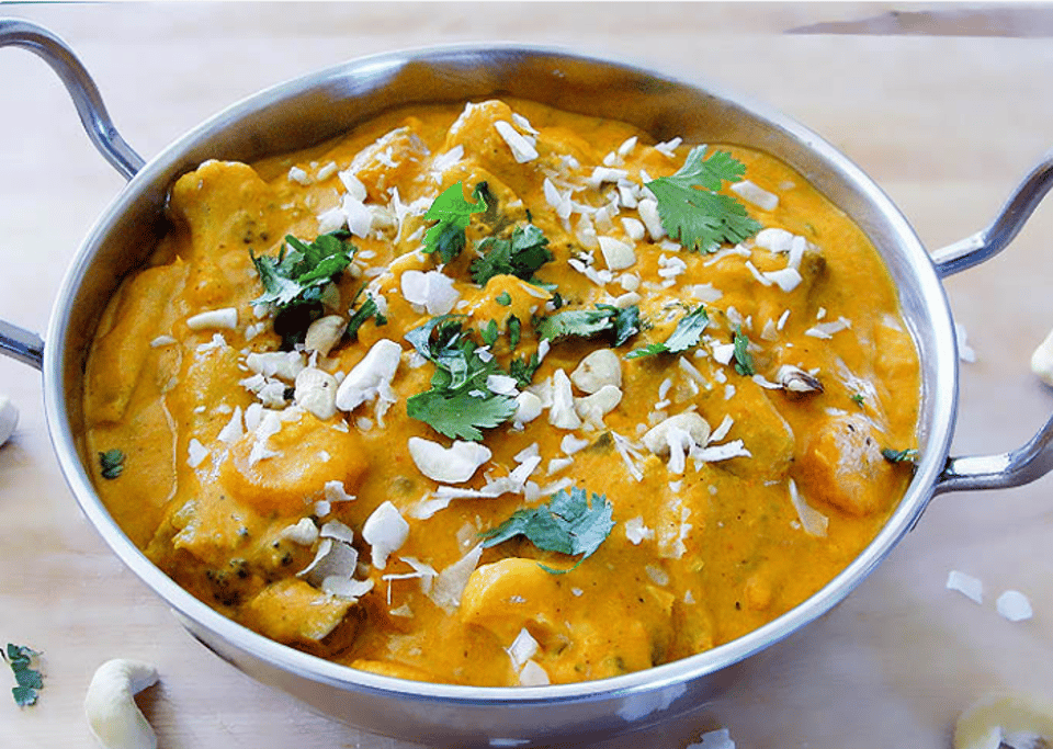 Vegetable Coconut Korma.