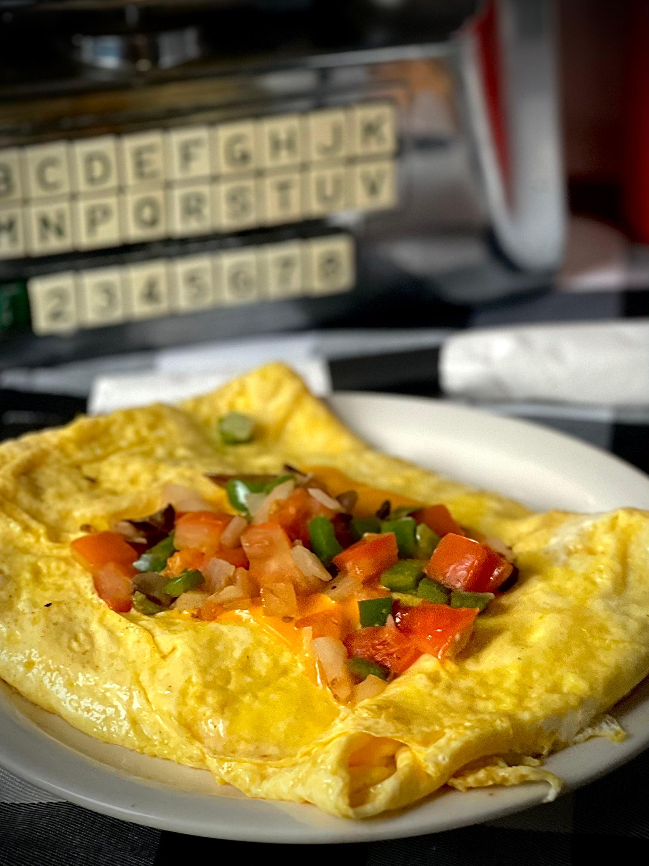 Veggie Omelet*.