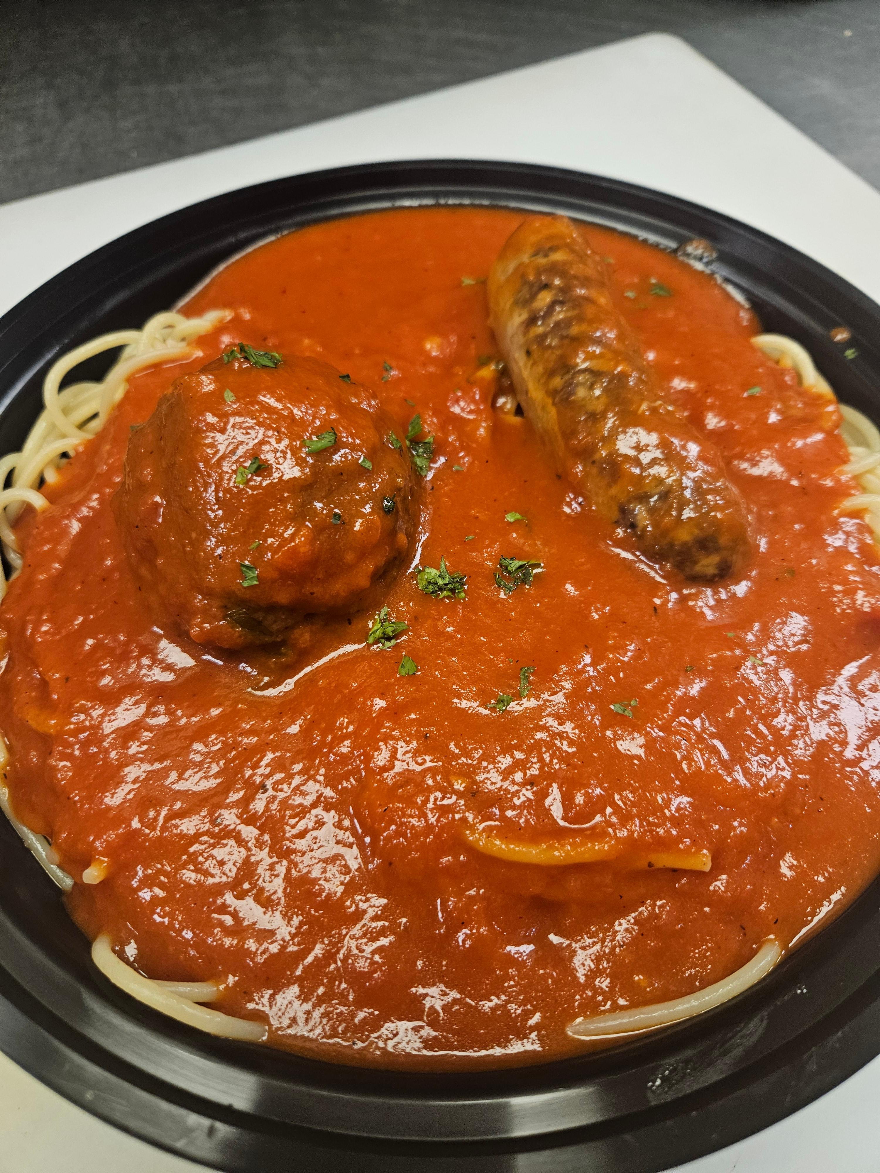 Pasta mb & Sausage.