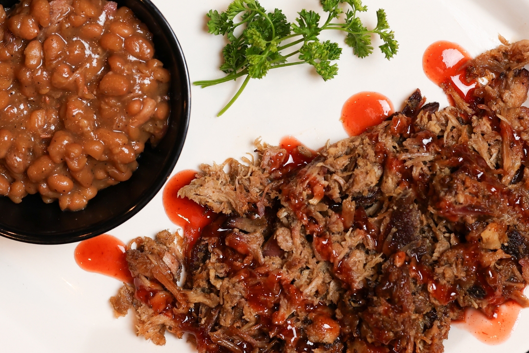 Pulled Pork Dinner.
