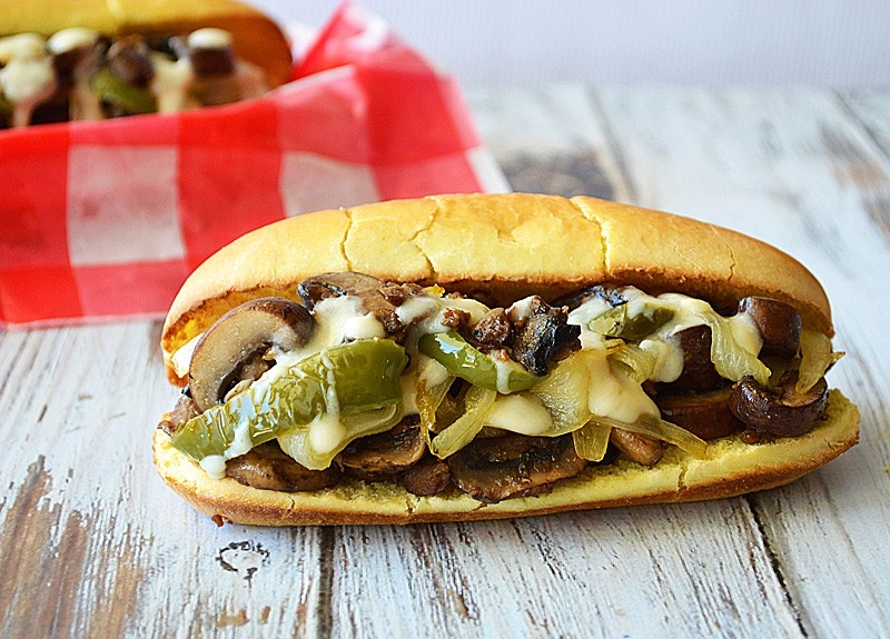 The Veggie Philly (Vegetarian).