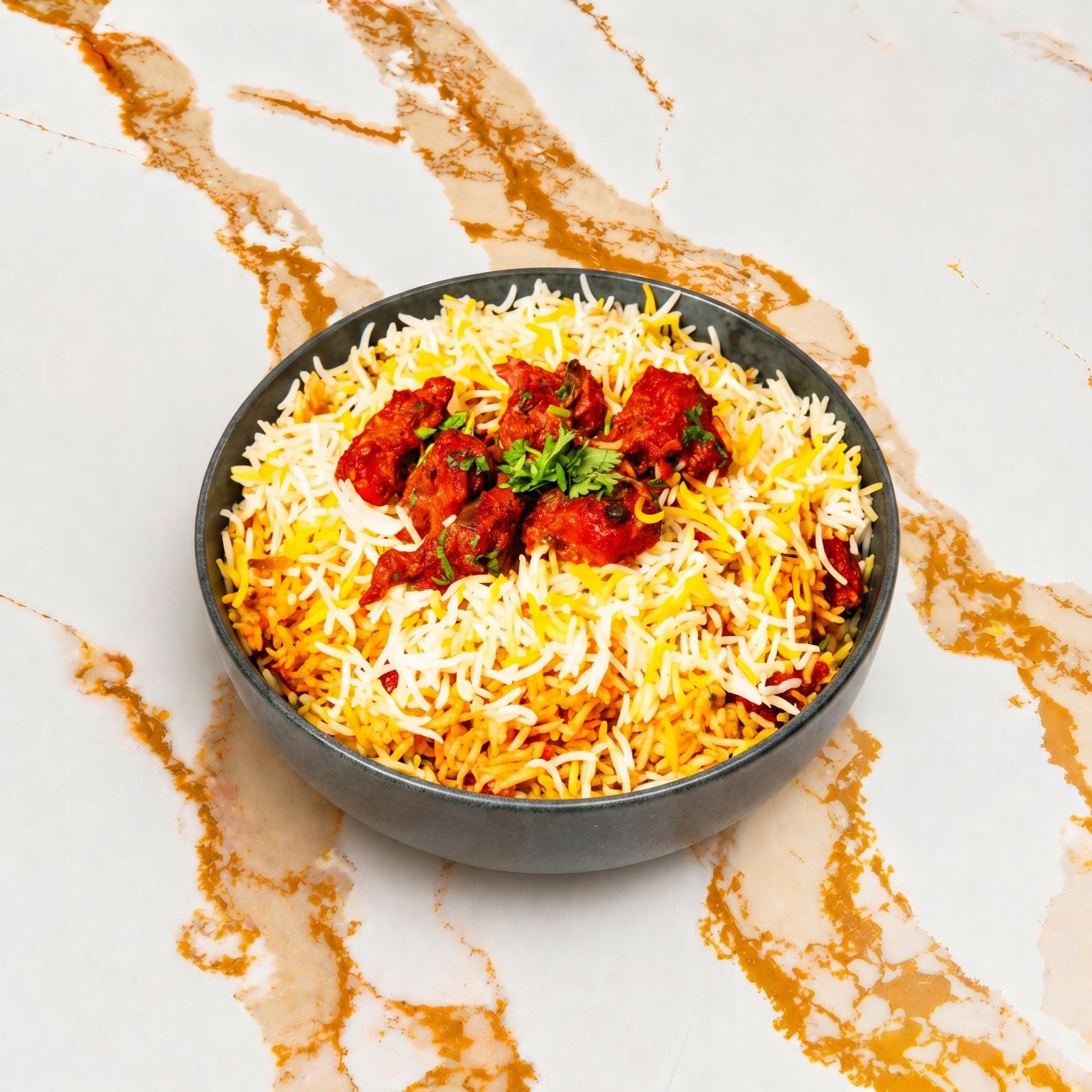 Vijayawada Special Chicken Biryani.