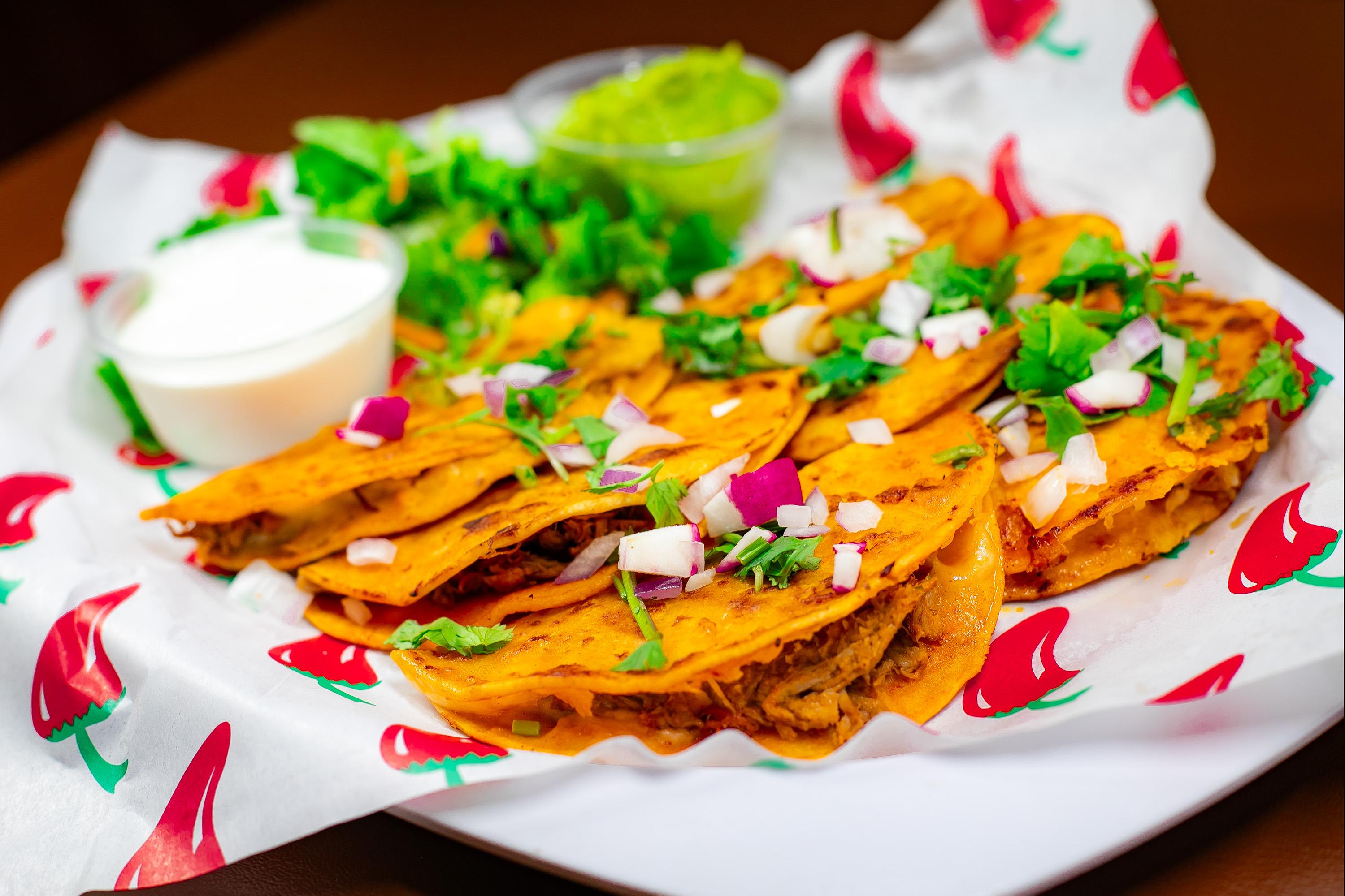 QuesaBirria Quesadillas.