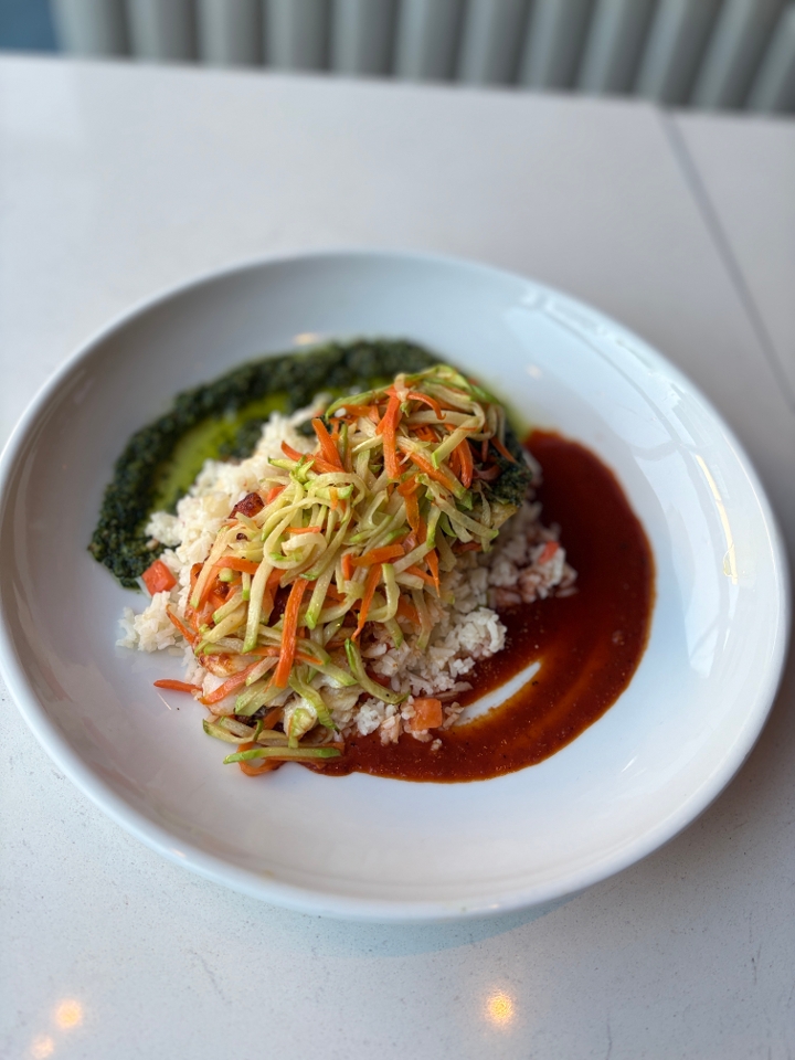 *Sea Bass A La Talla.