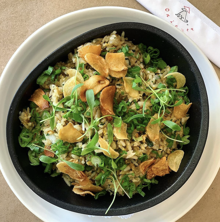 Garlicky Fried Rice.