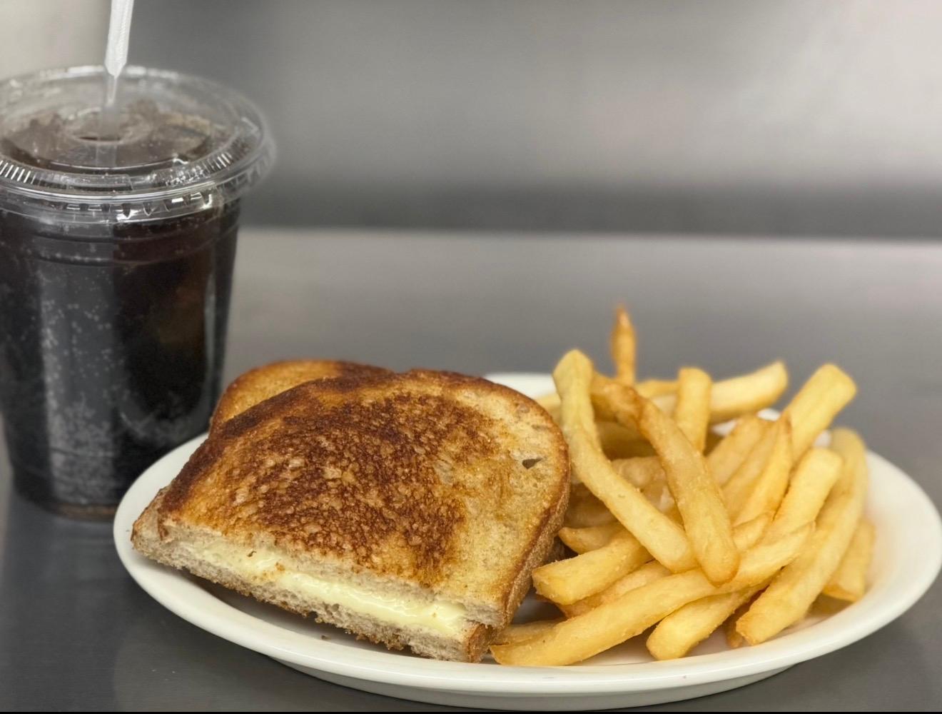 Grilled Cheese COMBO FF.