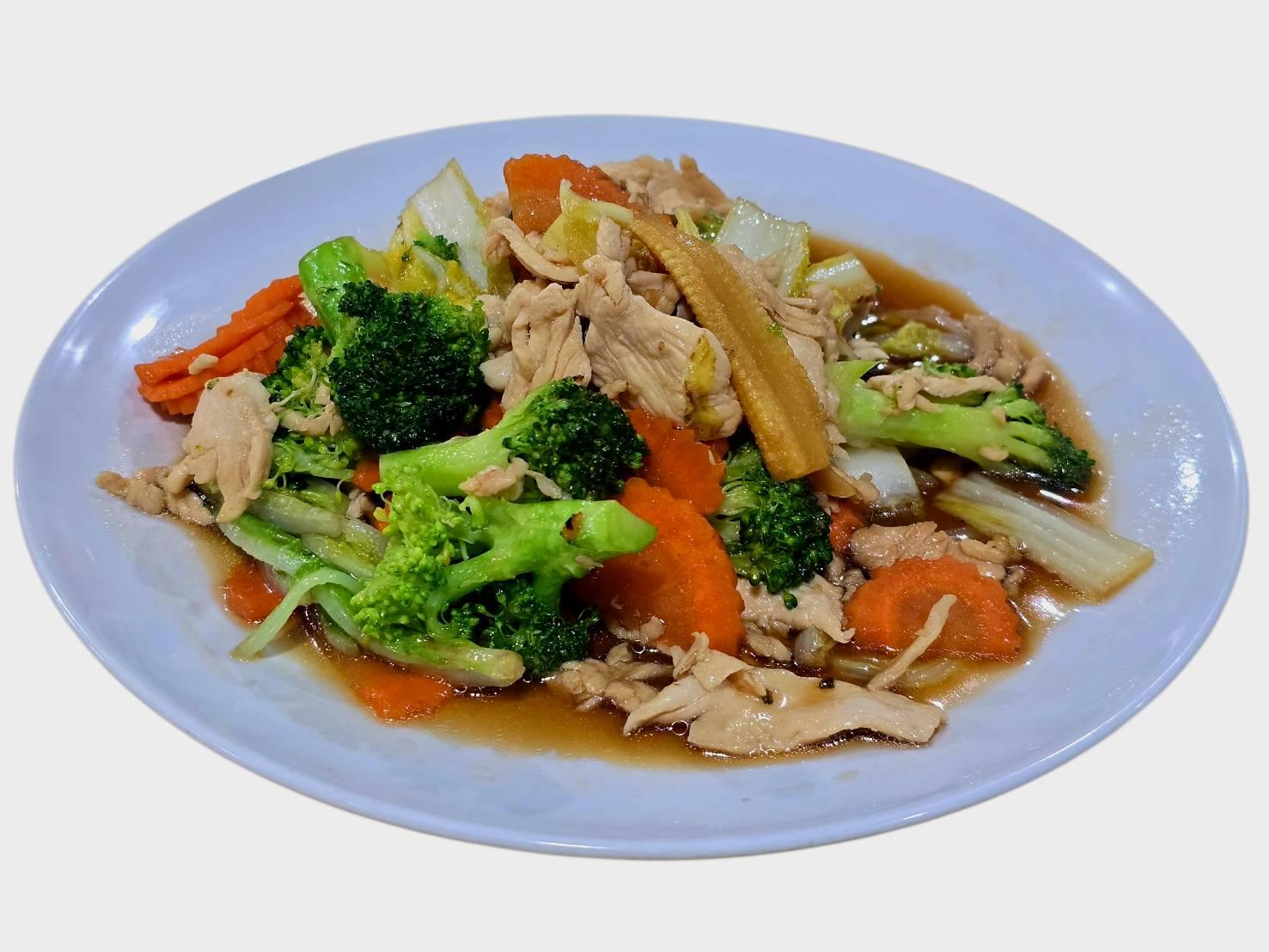 Pad Mixed Vegetables ผัดผัดรวม.