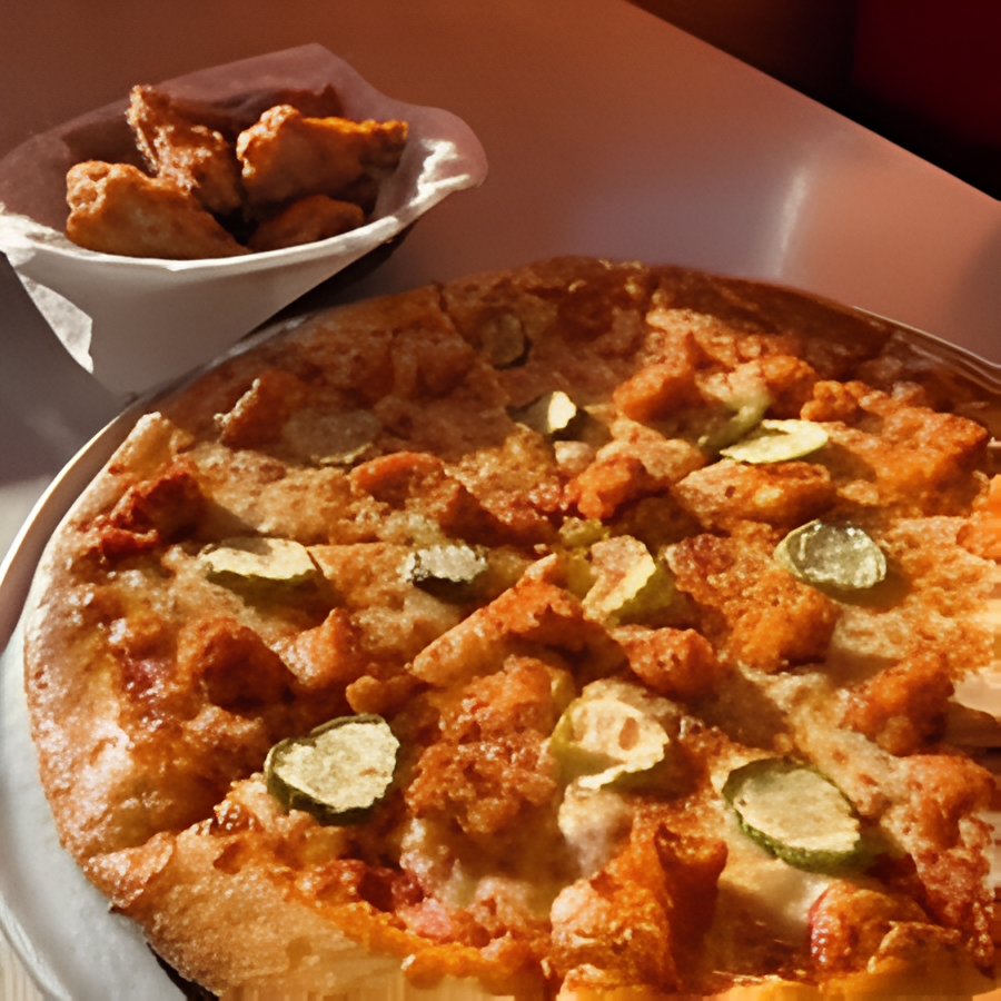 Nashville Hot Chicken Pizza.
