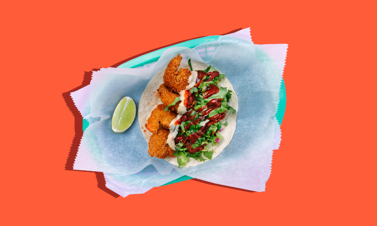 Panko Breaded Shrimp.