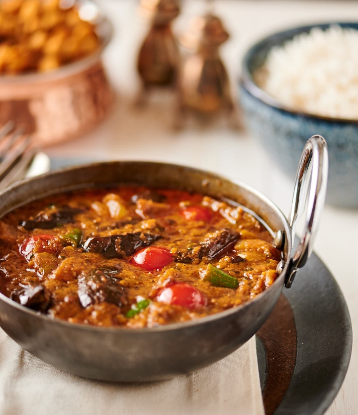 Eggplant Masala.