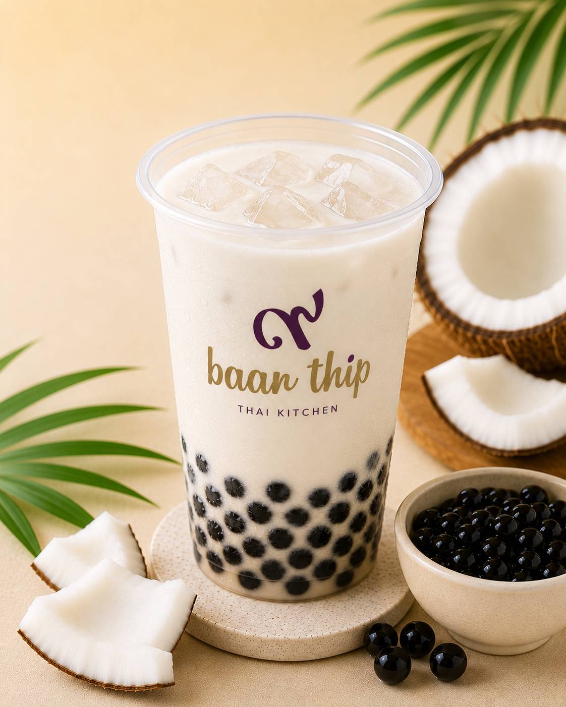 Coconut Milk Tea.