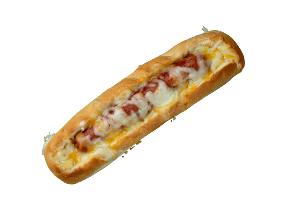 Sausage Parmigiana Sandwich.