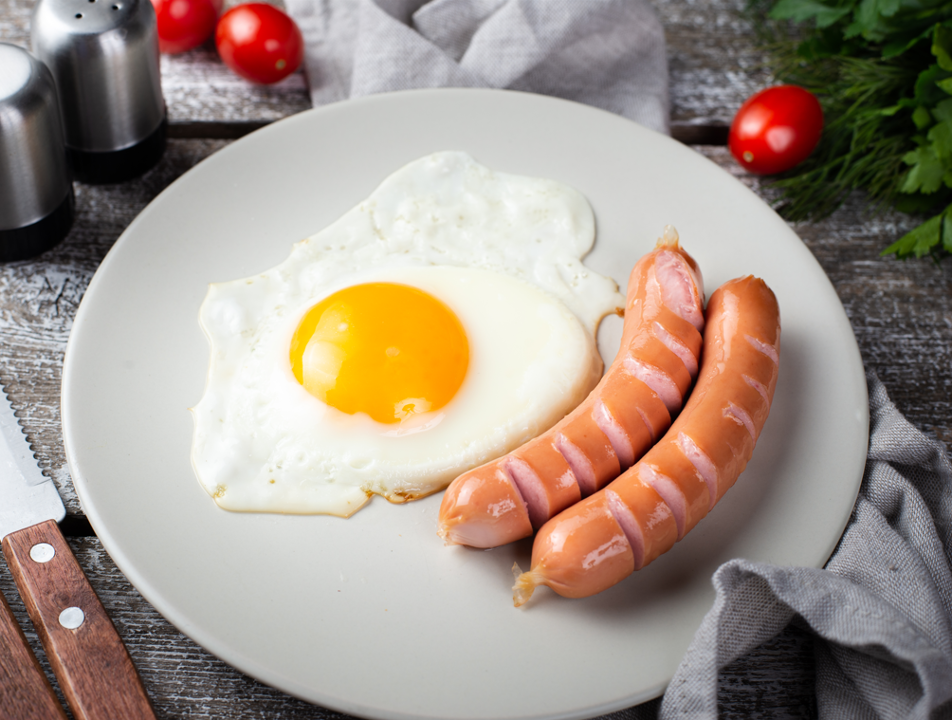 Sausage And Eggs.