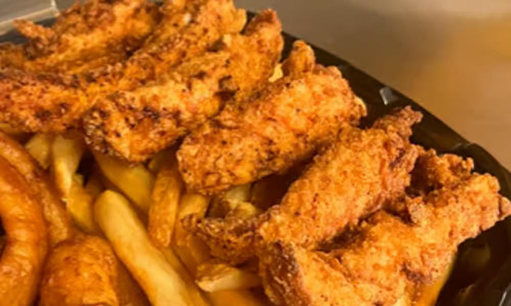 Chicken Finger Basket.