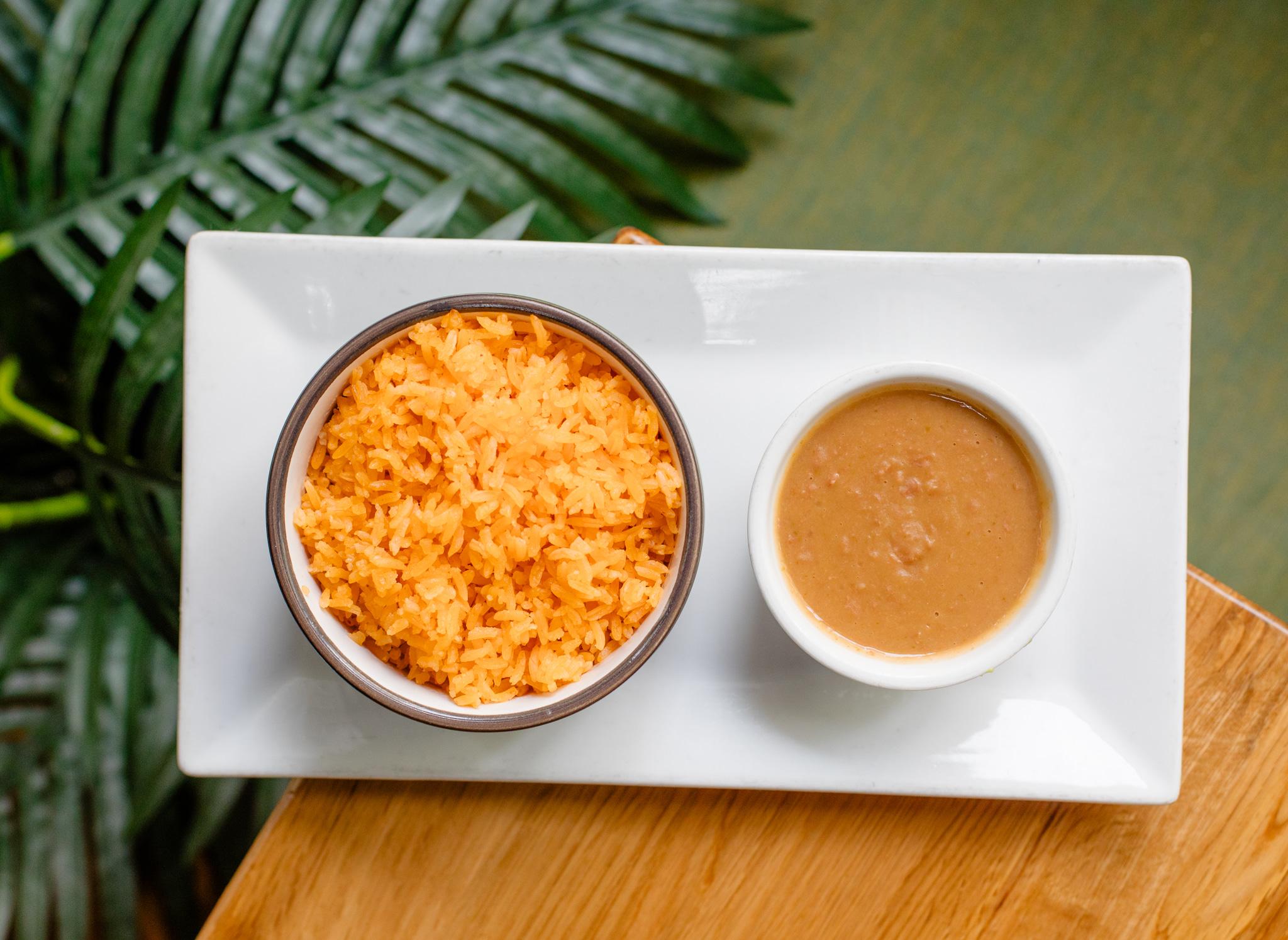 Side Of Rice & Beans.