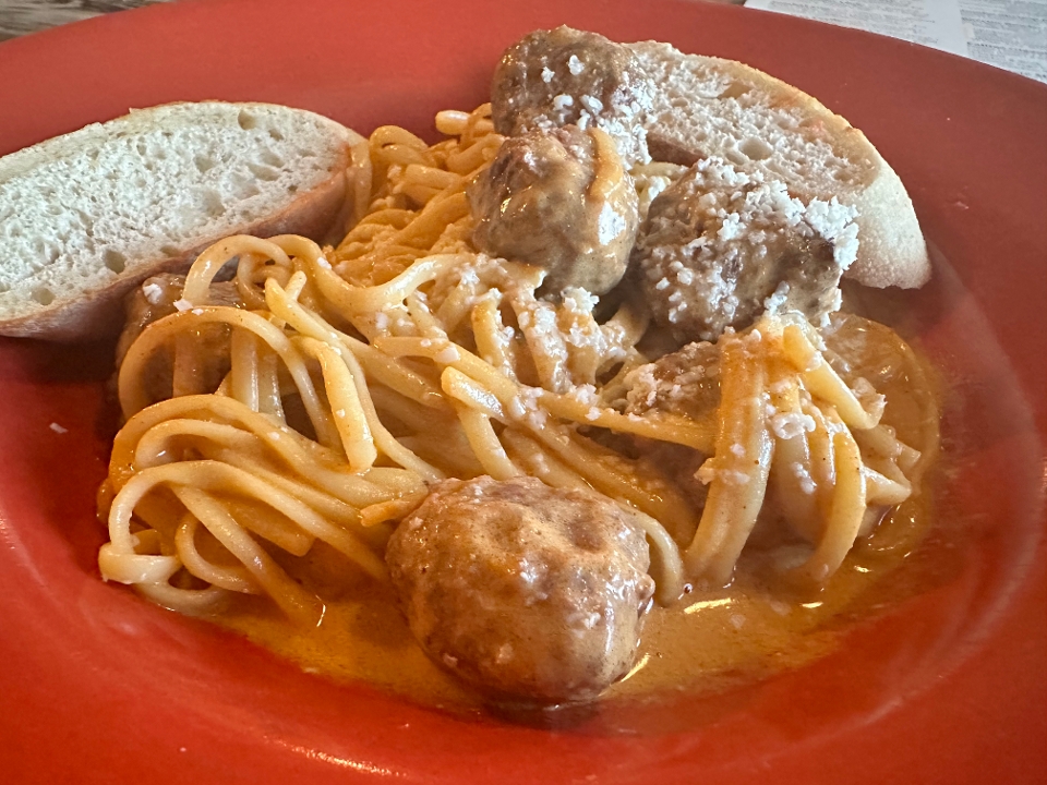 Albondigas Pasta.
