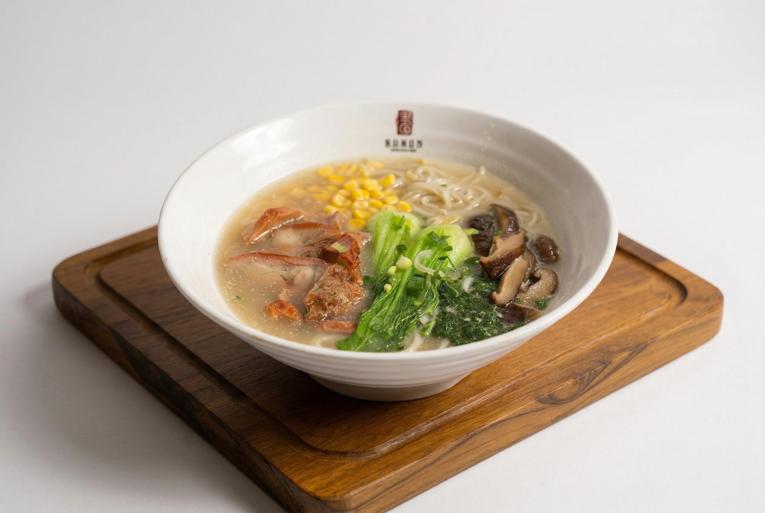 烤鸡面 Grilled Chicken Lamen.