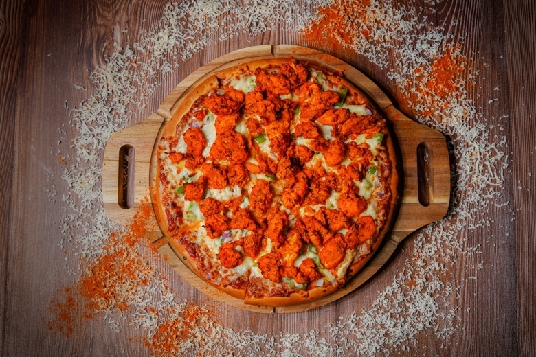 Tandoori Chicken Pizza.