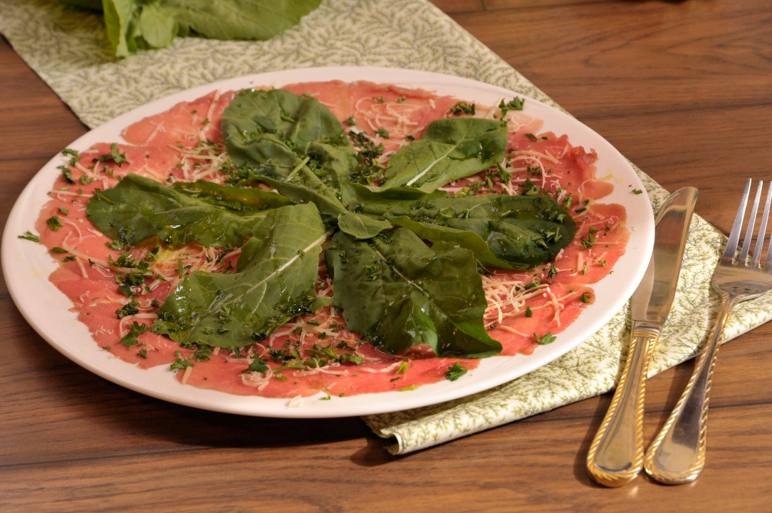 Beef Carpaccio.