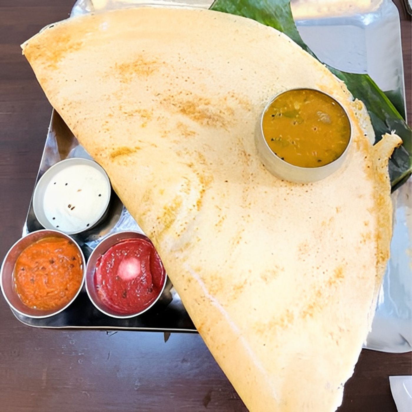 Onion Karappodi Dosa.