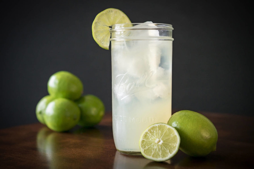 FRESH LIME SODA.
