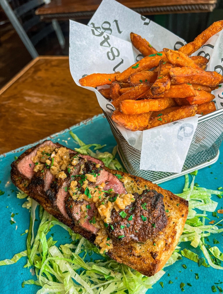 Famous Sliced Steak.