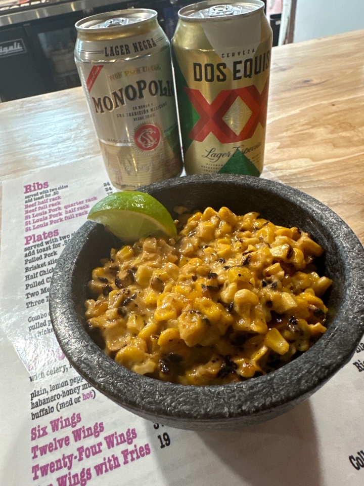 Single Grilled Cream Corn.