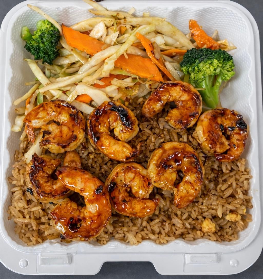H4.Shrimp Hibachi.