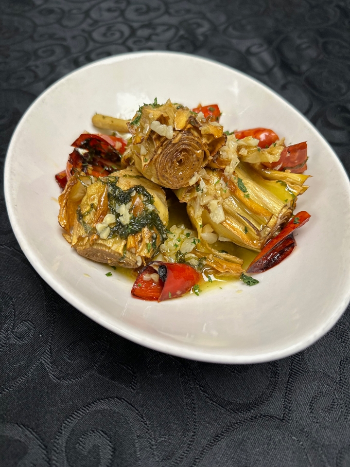 Artichokes and Chilies.