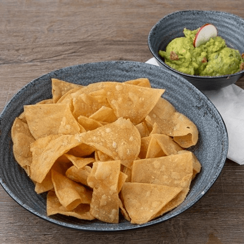 Chips and Guacamole.