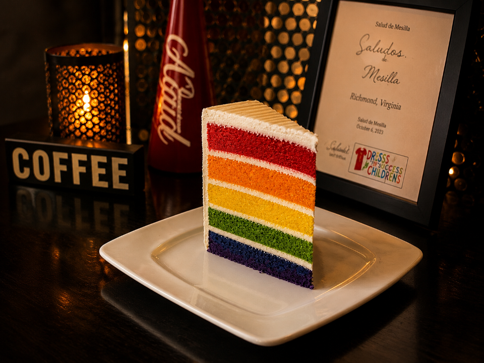 Rainbow Cake.