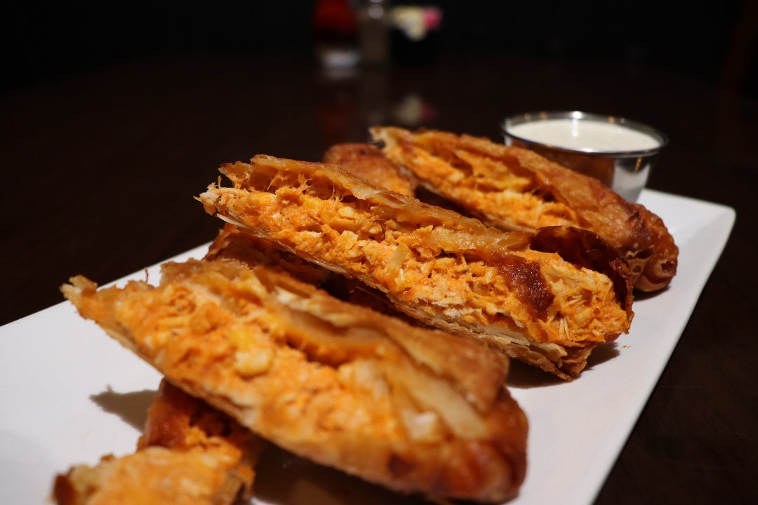Buffalo Chicken Eggroll.