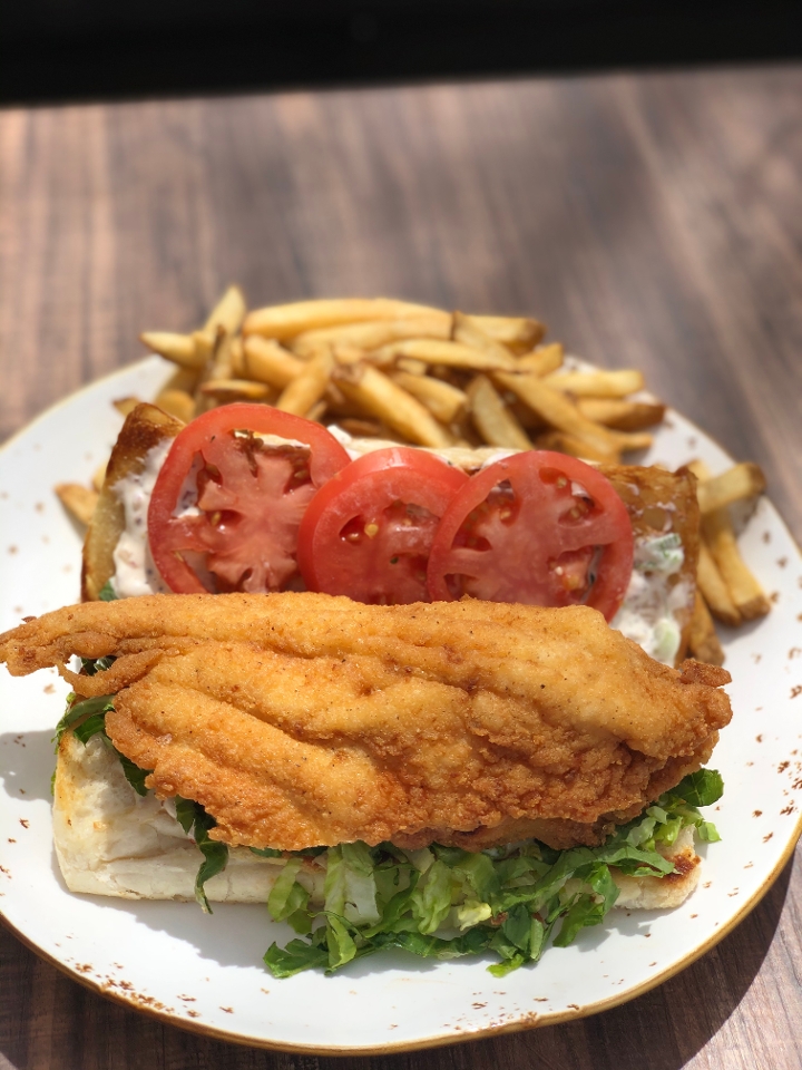 Walleye Po'Boy.